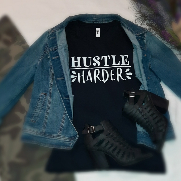 Hustle Harder t-shirt - Picture 1 of 5